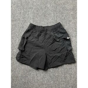 Mens Cargo Nike Black Nylon Shorts, Size S